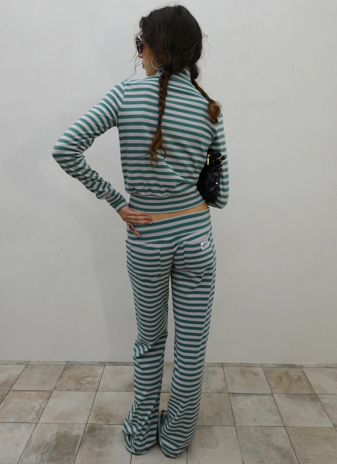【SCULPTOR】Classic Striped Jersey Zip-Up  - 4 colors