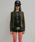 【SCULPTOR】Faux Necklace Tee - 4 colors