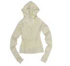 【SCULPTOR】Crest Henley Hoodie - 3 colors