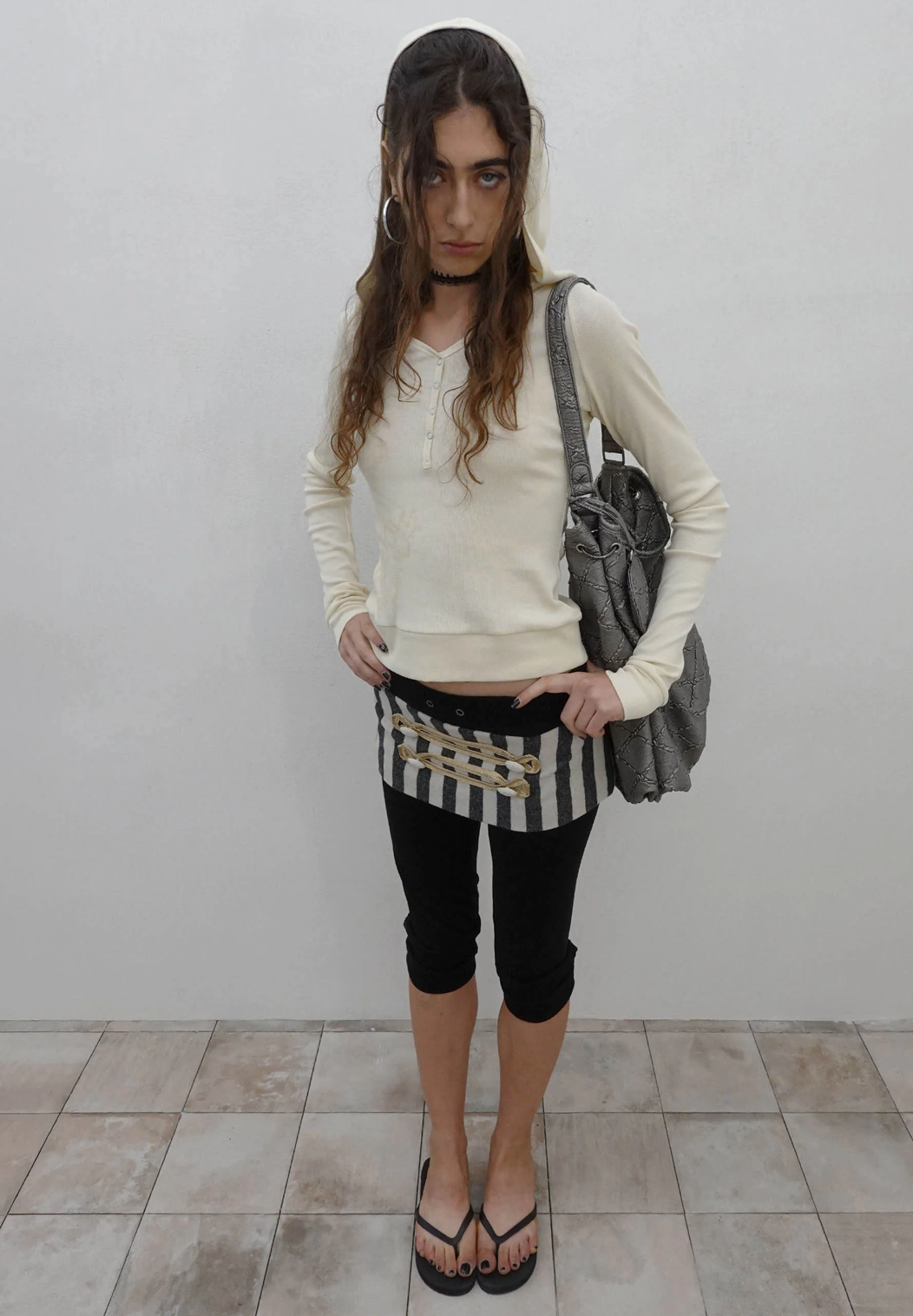 【SCULPTOR】Crest Henley Hoodie - 3 colors