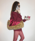 【SCULPTOR】Snowflake Knit Zip-Up  - 3 colors