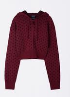 【SCULPTOR】Snowflake Knit Zip-Up  - 3 colors