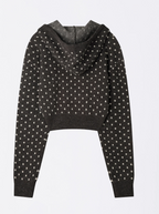 【SCULPTOR】Snowflake Knit Zip-Up  - 3 colors