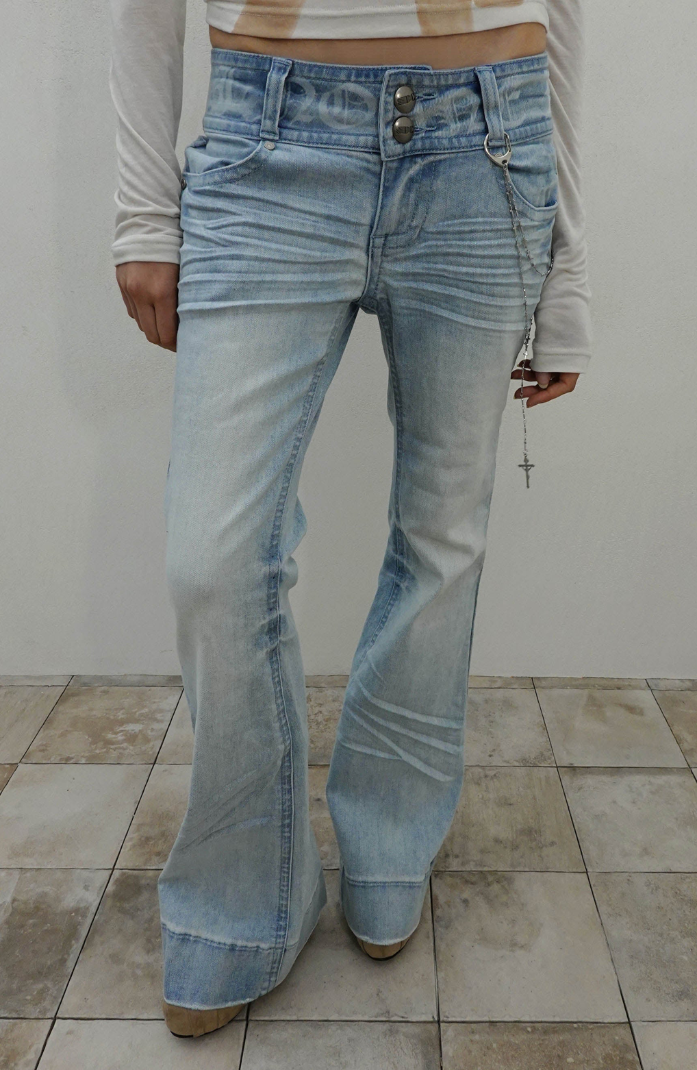 【SCULPTOR】Confession Chain Denim  - 3 colors