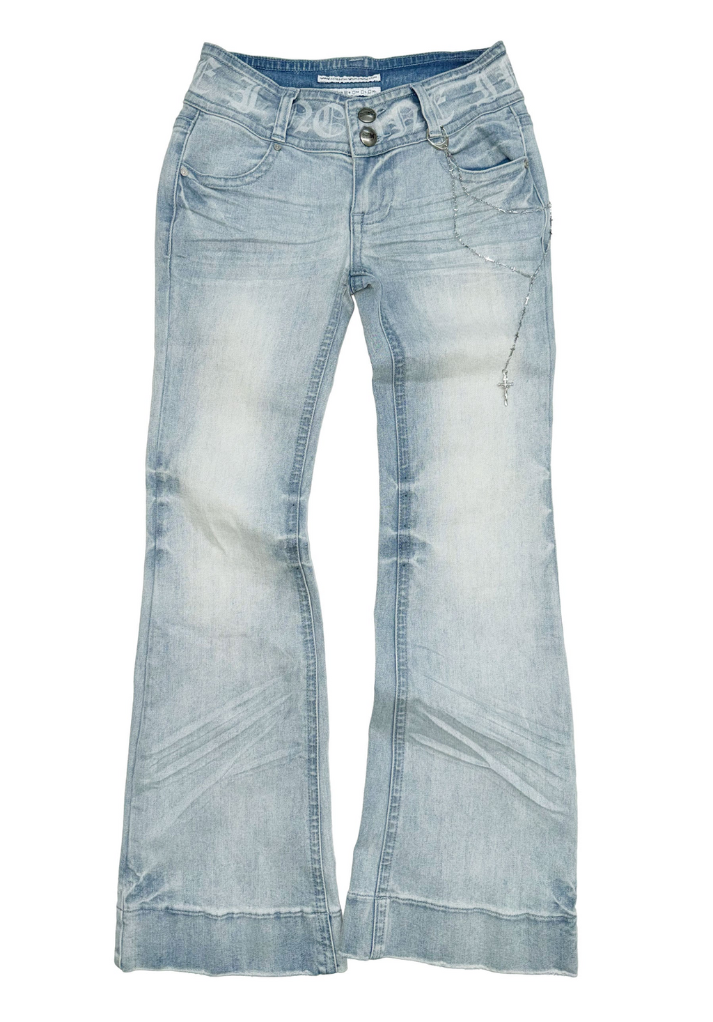 【SCULPTOR】Confession Chain Denim  - 3 colors