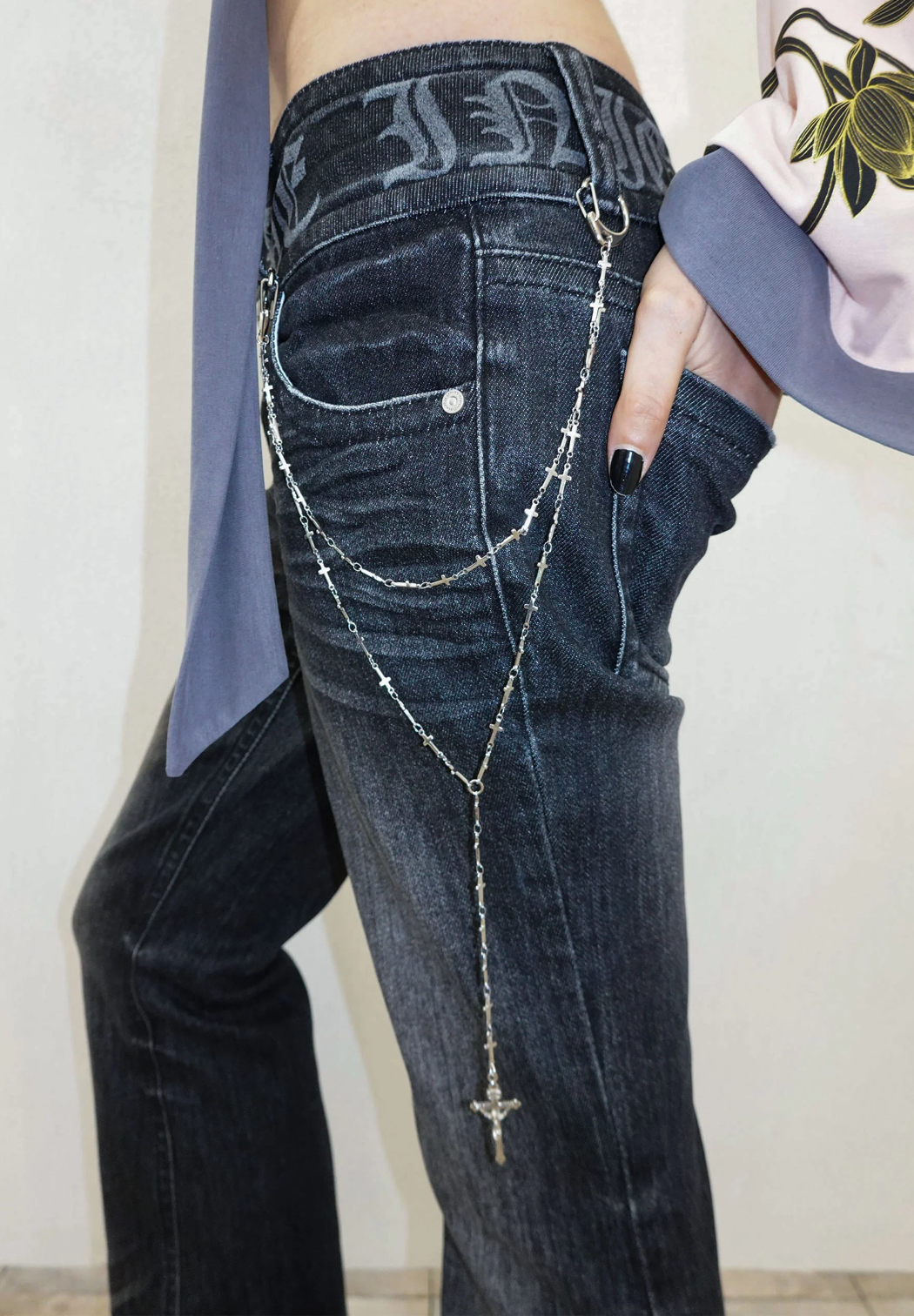 【SCULPTOR】Confession Chain Denim  - 3 colors