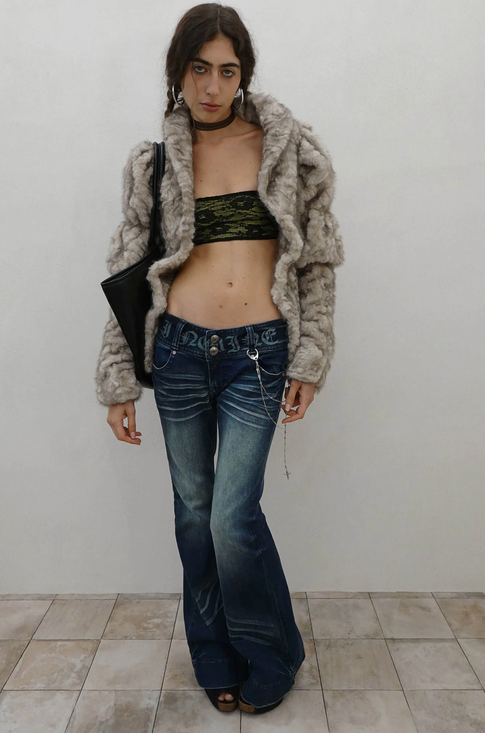【SCULPTOR】Confession Chain Denim  - 3 colors
