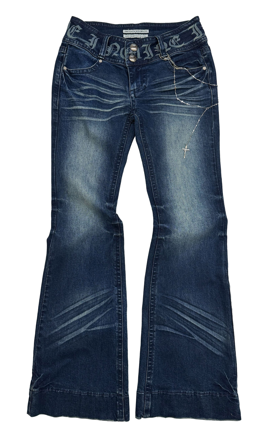 【SCULPTOR】Confession Chain Denim  - 3 colors