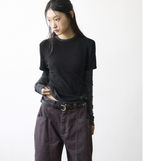 【TCM】 layered button long sleeve - 2 colors