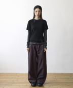 【TCM】 layered button long sleeve - 2 colors