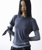 【TCM】 layered button long sleeve - 2 colors