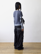 【TCM】 layered button long sleeve - 2 colors