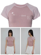 【Flare up】Muta Waffle Raglan T-Shirt  [6 colors]