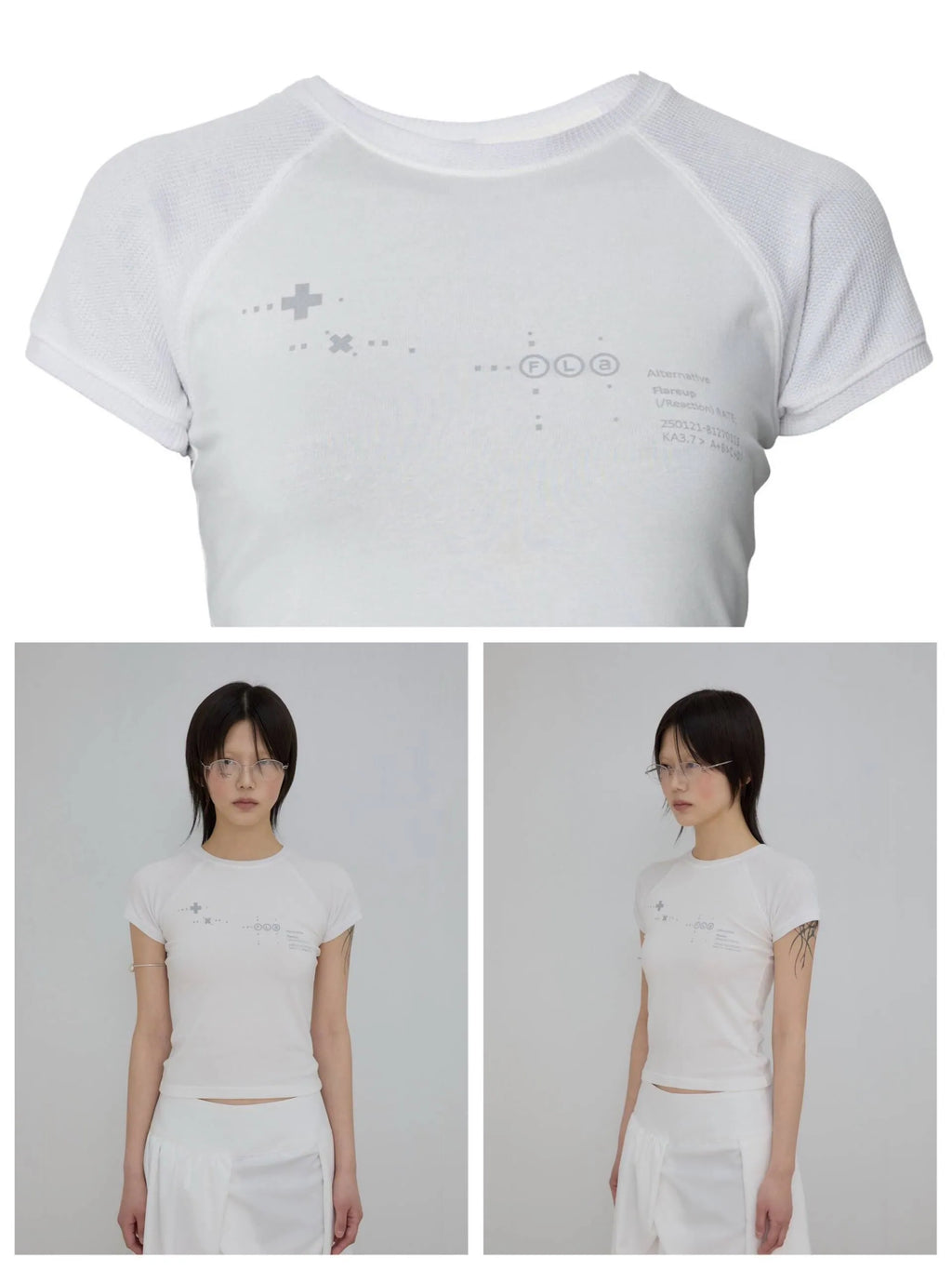 【Flare up】Muta Waffle Raglan T-Shirt  [6 colors]