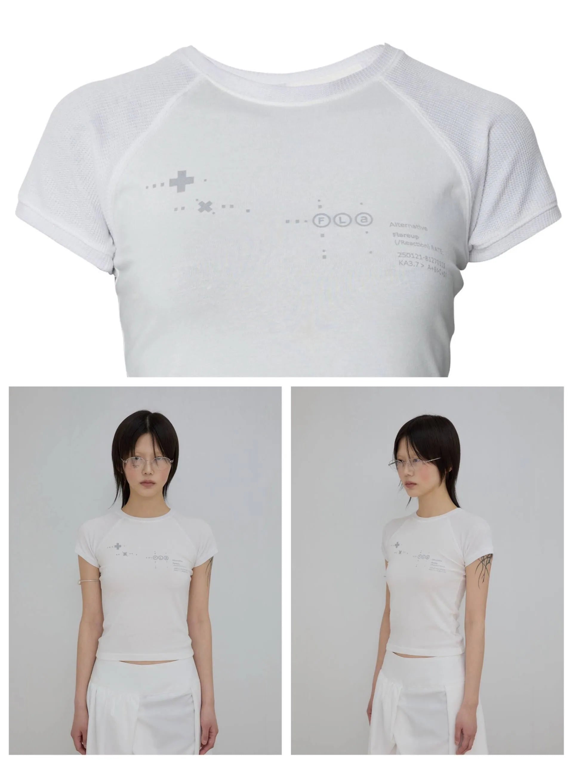 【Flare up】Muta Waffle Raglan T-Shirt  [6 colors]