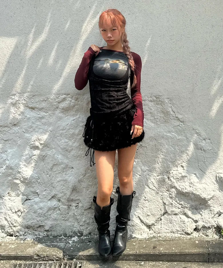 【SCULPTOR】Good Karma Raglan Tee  - 2 colors