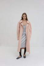 【overdue flair】 LACE SATIN MIDI SKIRT - 2 colors