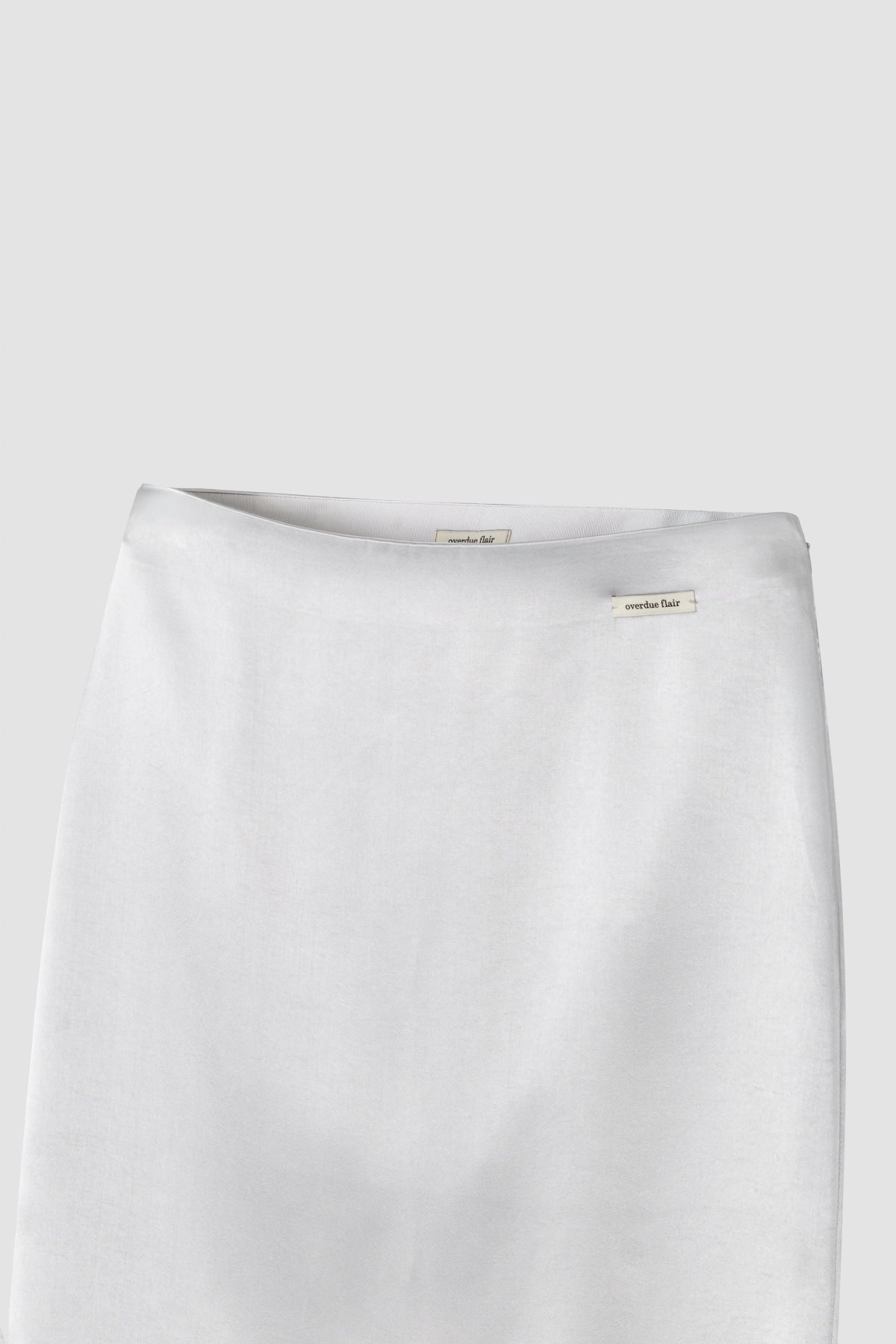 【overdue flair】 LACE SATIN MIDI SKIRT - 2 colors