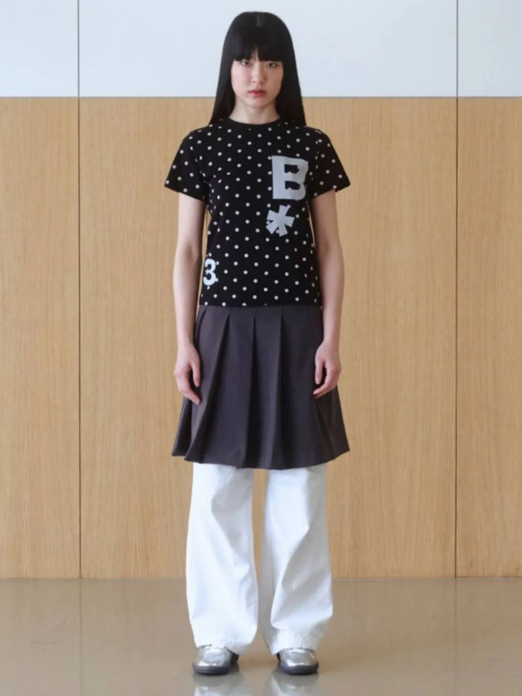 【BAUF】B logo 點點/條紋短袖 - 5 colors