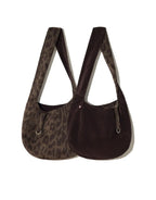 【itzavibe】REVERSIBLE BAG - LEOPARD / STRIPE