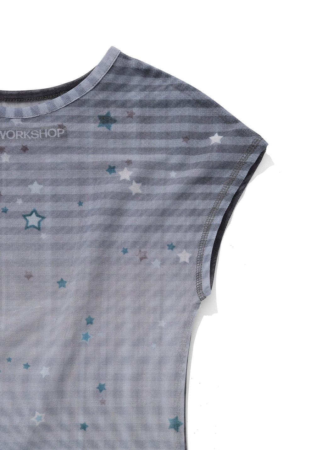 【odlyworkshop】Starburst Mesh Tee