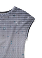 【odlyworkshop】Starburst Mesh Tee