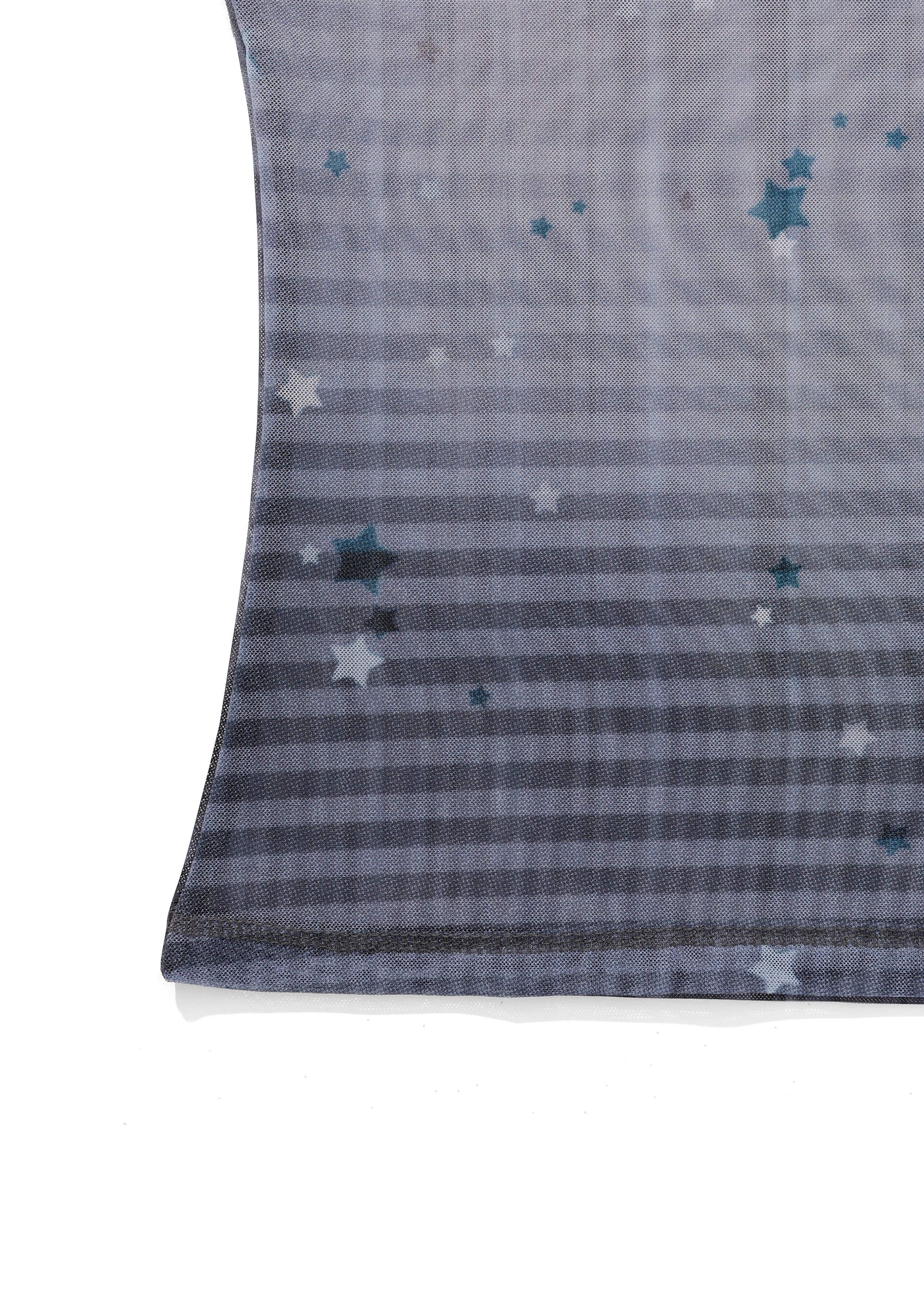 【odlyworkshop】Starburst Mesh Tee
