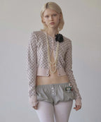 【SCULPTOR】Polka Dot Cardigan - 3 colors