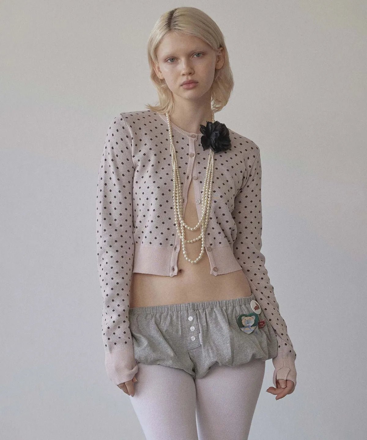 【SCULPTOR】Polka Dot Cardigan - 3 colors
