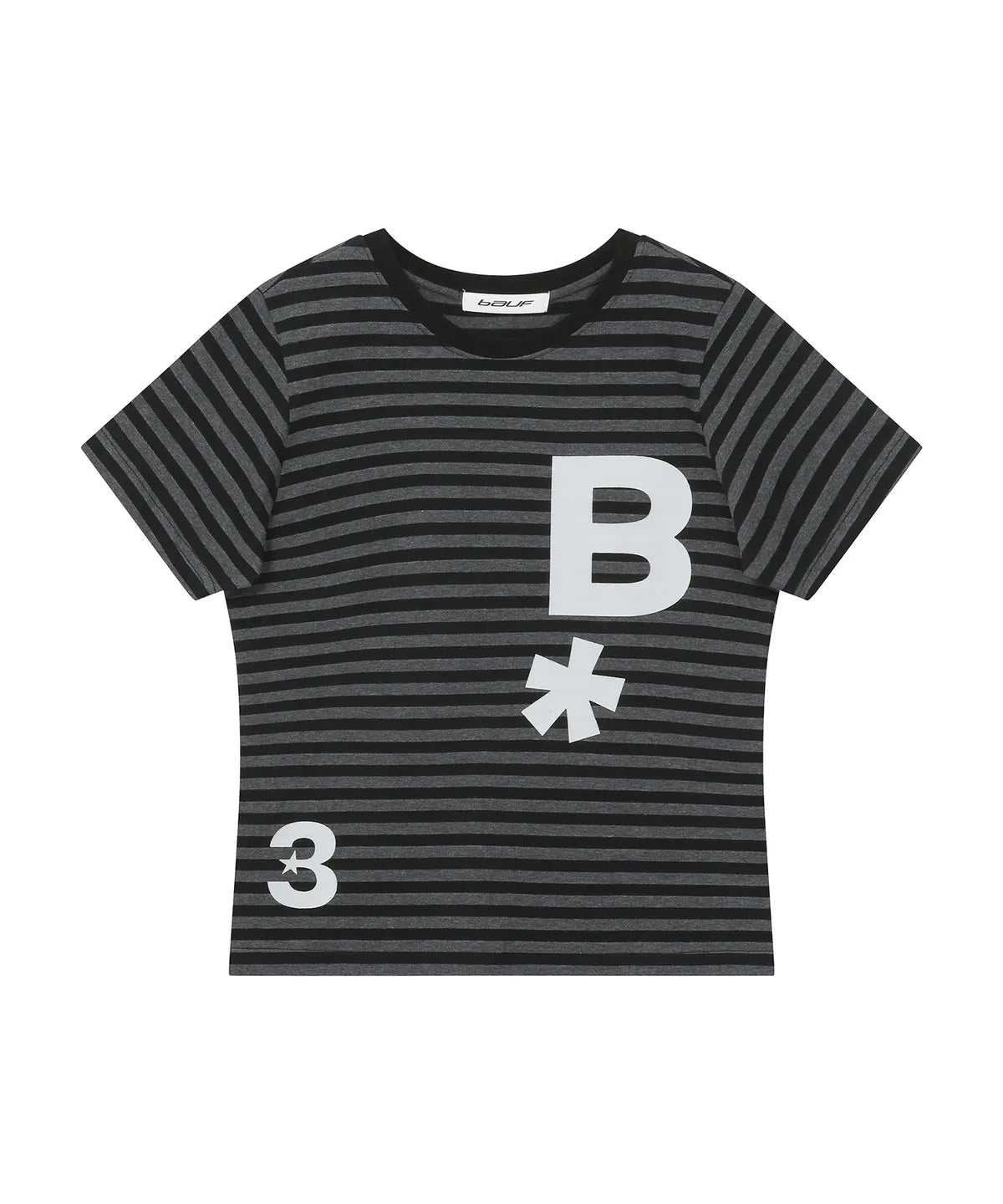 【BAUF】B logo 點點/條紋短袖 - 5 colors