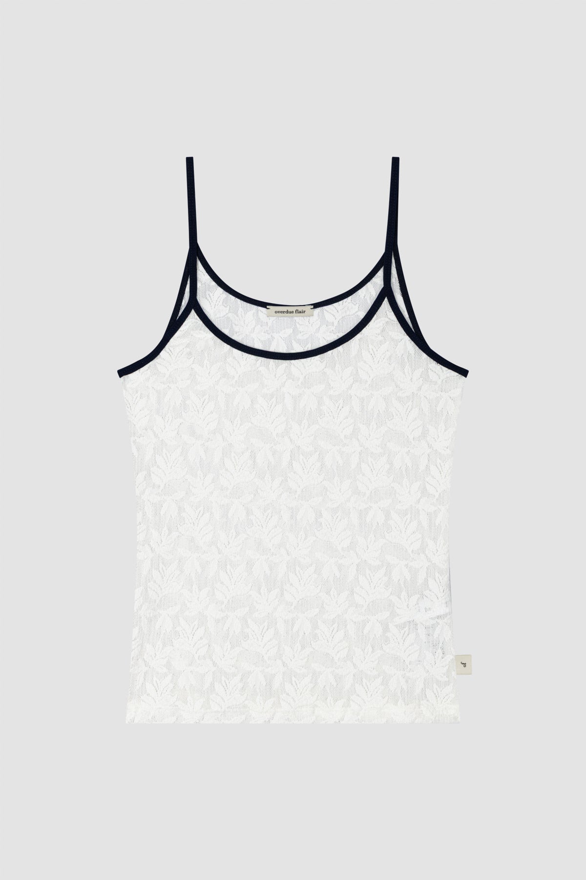 【overdue flair】TEXTURE COMBI SLEEVELESS - 2 colors
