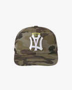 【aeae】AE SYMBOL ANGEL WING CAP [ CAMO / GREY ]