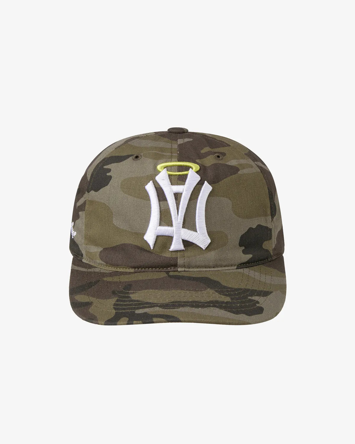 【aeae】AE SYMBOL ANGEL WING CAP [ CAMO / GREY ]