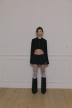 【overdue flair】BALLOON MICRO MINI SKIRT - 2 colors