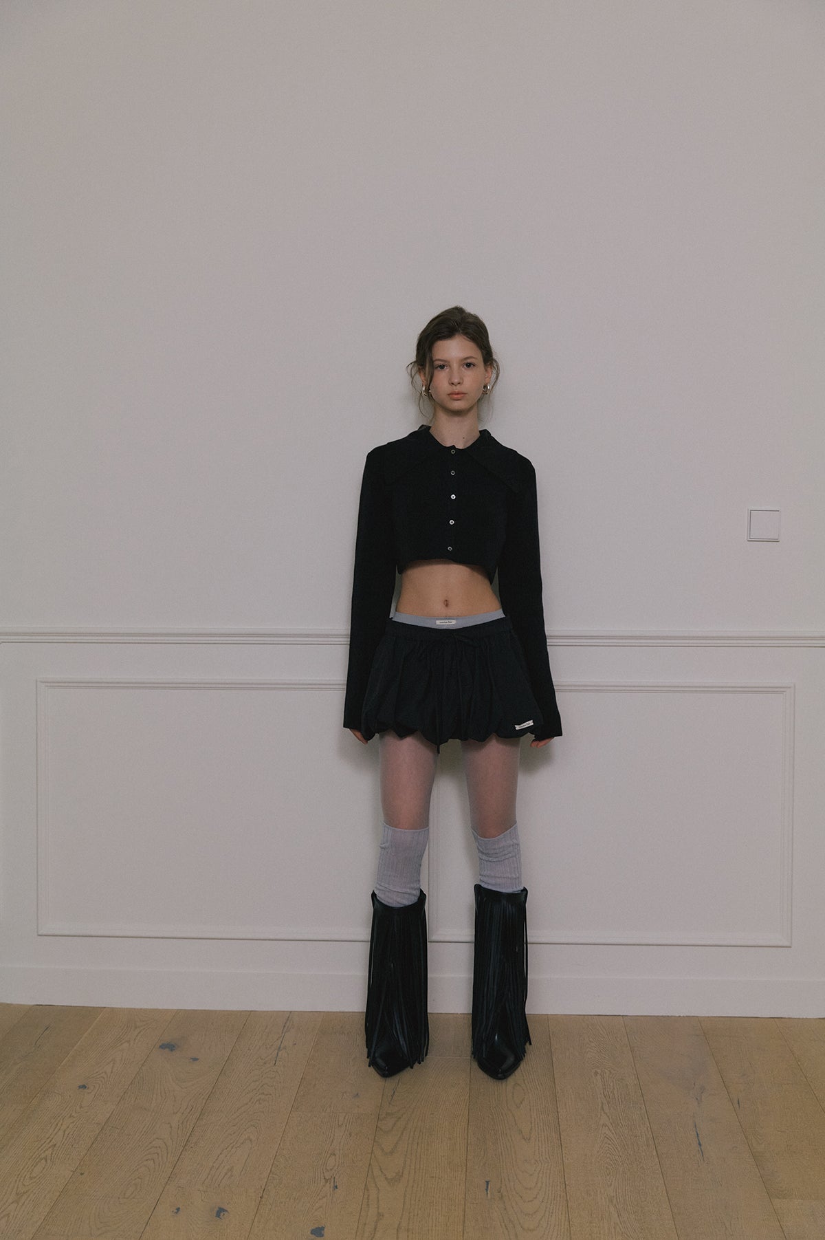 【overdue flair】BALLOON MICRO MINI SKIRT - 2 colors