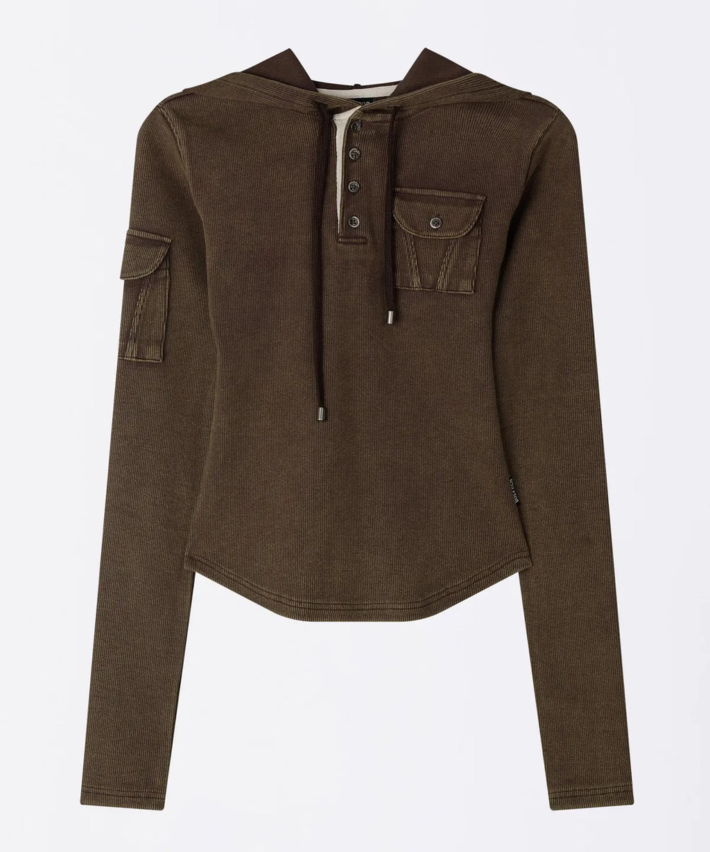 【SCULPTOR】Washed Pocket Hoodie - 3 colors
