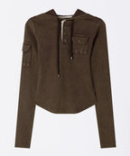 【SCULPTOR】Washed Pocket Hoodie - 3 colors