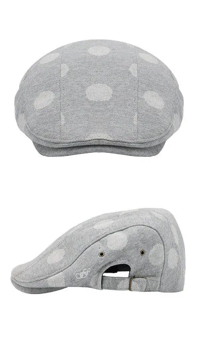 【Fancy Club】ANGEL DOT HUNTING CAP [Navy]