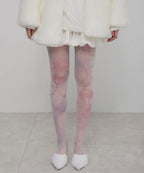 【flare up】 Daydream Tights [Violet / Burgundy]