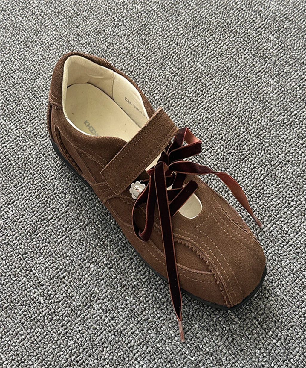 【KHIHO】 PINKING MARY JANE SNEAKERS - 11 colors