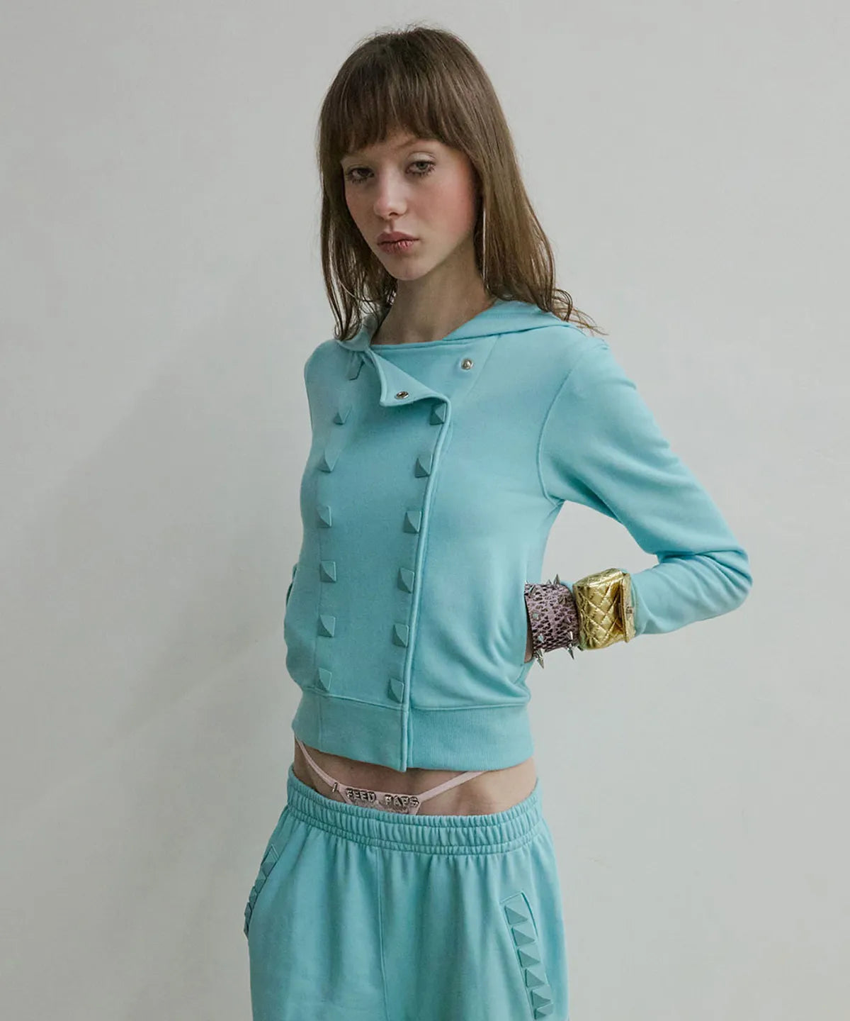【SCULPTOR】Napoleon Stud Hoodie - 3 colors