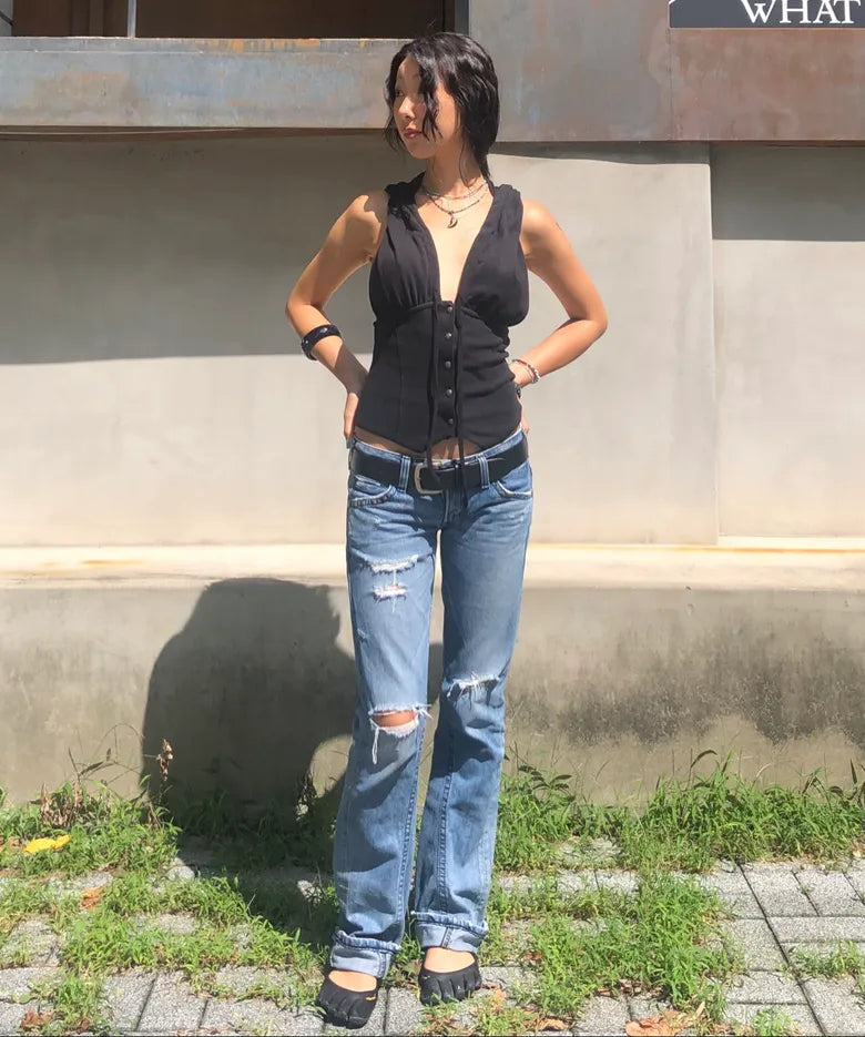 【SCULPTOR】Classic Sleeveless Hoodie - 2 colors