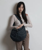 【peanut loop】Spiral Canvas cross bag - 4 colors