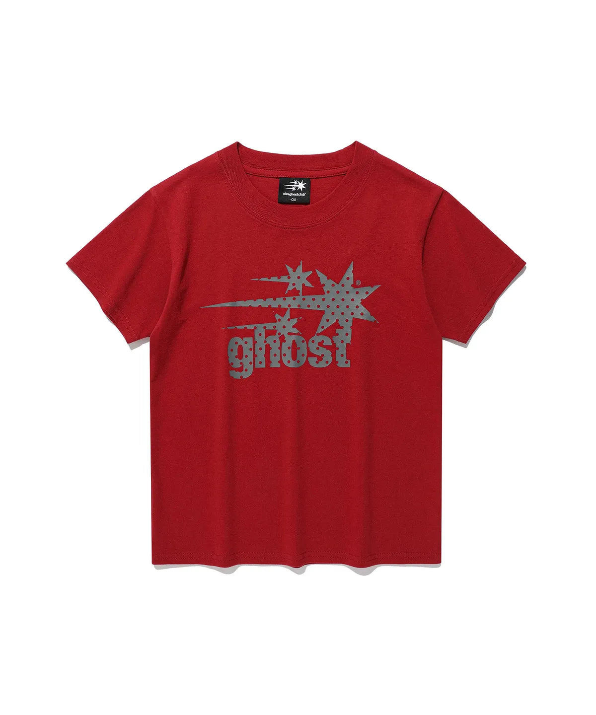 【niceghostclub】 dot symbol mini tee [ white / navy / charcoal / red ]