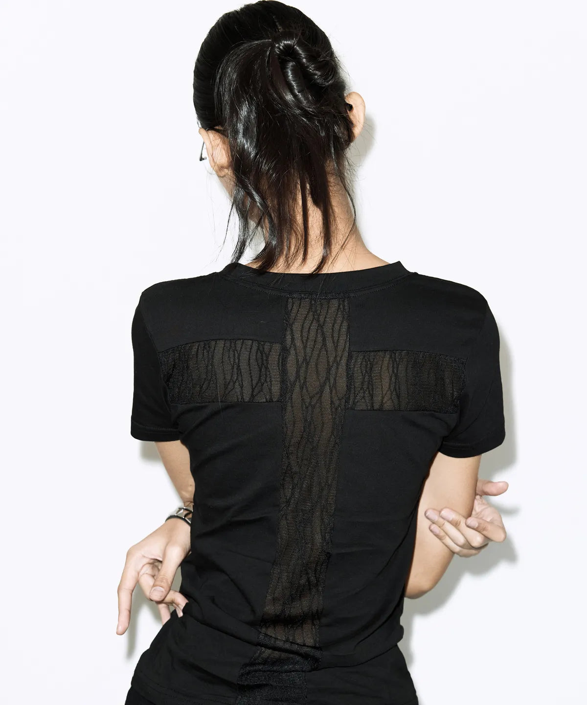 【Fancy Club】BACK CROSS TEE [5 colors]