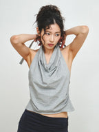 HALTER NECK SLEEVELESS - 3 colors