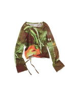 【PAMM】綁帶渲染薄長袖 - 3 colors