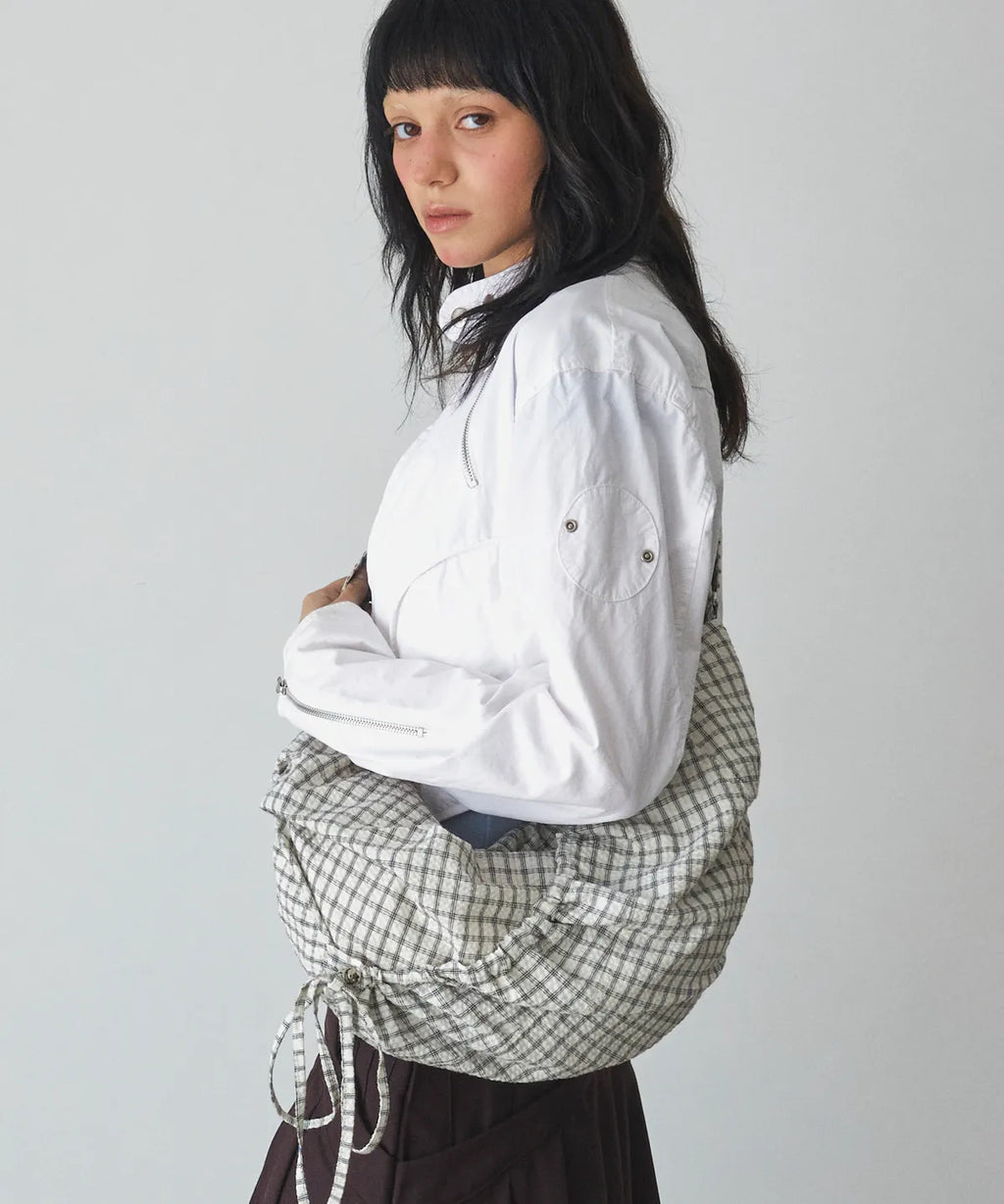 【fennec】LASSIE CHECKED BAG - 4 colors