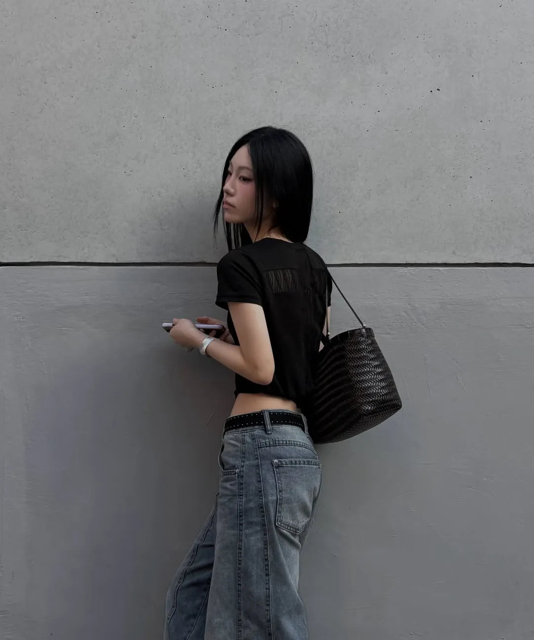 【Fancy Club】BACK CROSS TEE [5 colors]