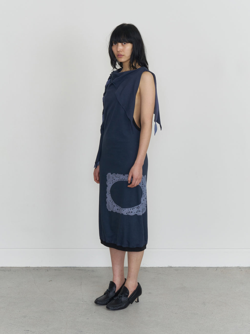 【odlyworkshop】Braided Cape Dress  - 2 colors